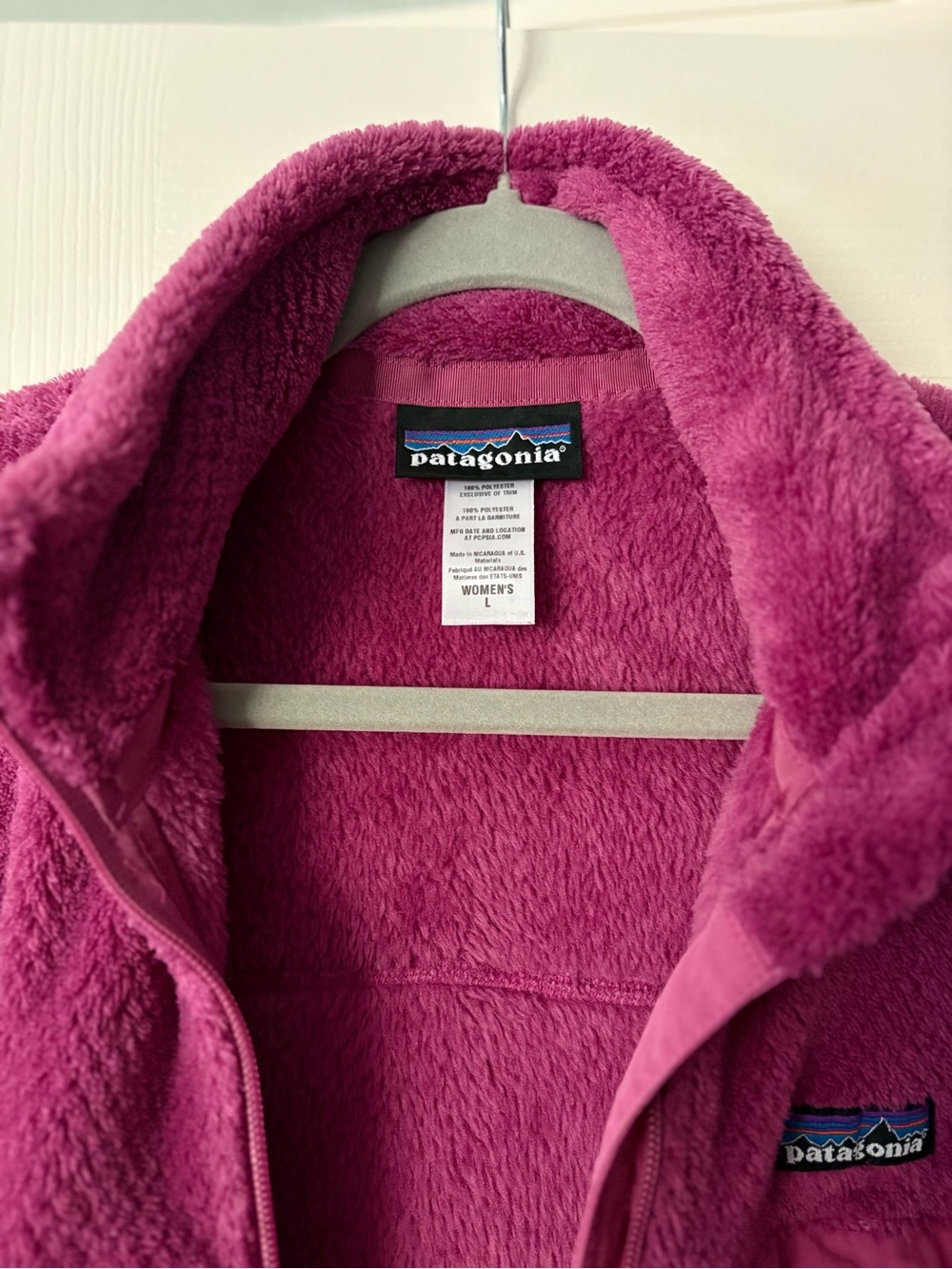 Patagonia Full-Zip Fleece Jacket - Raspberry - Picture 4 of 4